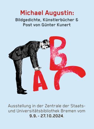 SuUB_Plakat_Ausstellung_Michael_Augustin